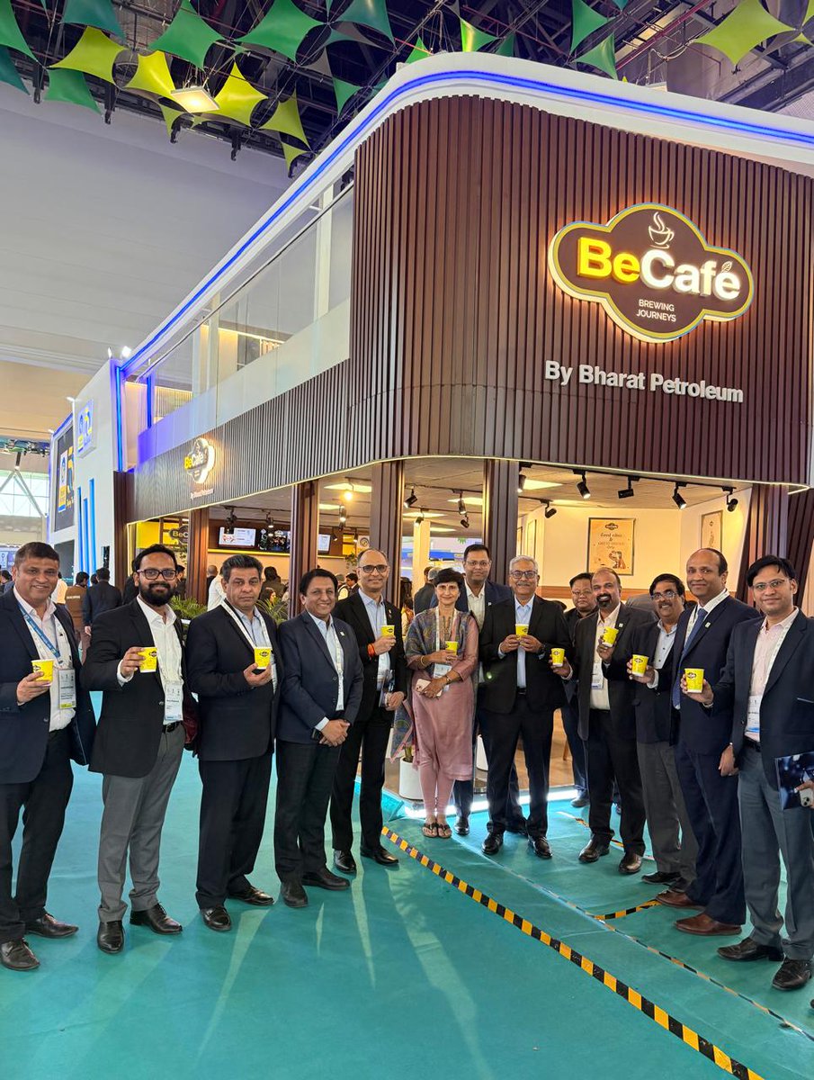 The leadership team of BPCL engaged in dynamic brainstorming at BeCafe during India Energy Week—driving innovation, collaboration, and shaping the future of energy. ⚡🌍

BeCafe—where ideas brew, and the future takes shape.

#BPCL #BeCafe #IEW2024 #Leadership #Innovation