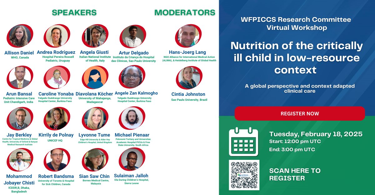 WFPICCS (@wfpiccs) on Twitter photo 🚨 Starting in just 2 hours! 🚨
There’s still time to join our Virtual Workshop! Don’t miss this unique opportunity to gain insights from leading experts and engage in a meaningful conversation that could make a real difference.
👉Register Now: us02web.zoom.us/meeting/regist…
#PedsICU 🚨 Starting in just 2 hours! 🚨
There’s still time to join our Virtual Workshop! Don’t miss this unique opportunity to gain insights from leading experts and engage in a meaningful conversation that could make a real difference.
👉Register Now: us02web.zoom.us/meeting/regist…
#PedsICU