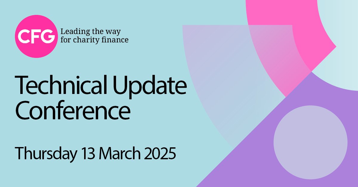 CharityFinanceGroup (@cfgtweets) on Twitter photo Our popular Technical Update Conference will take place on Thursday 13 March 2025, kindly sponsored by <a href="/QuantumAdvisory/">Quantum Advisory</a>. Join us for updates on accounting, investment, pensions, governance and more. View the agenda and book loom.ly/4-EF5aQ Our popular Technical Update Conference will take place on Thursday 13 March 2025, kindly sponsored by <a href="/QuantumAdvisory/">Quantum Advisory</a>. Join us for updates on accounting, investment, pensions, governance and more. View the agenda and book loom.ly/4-EF5aQ