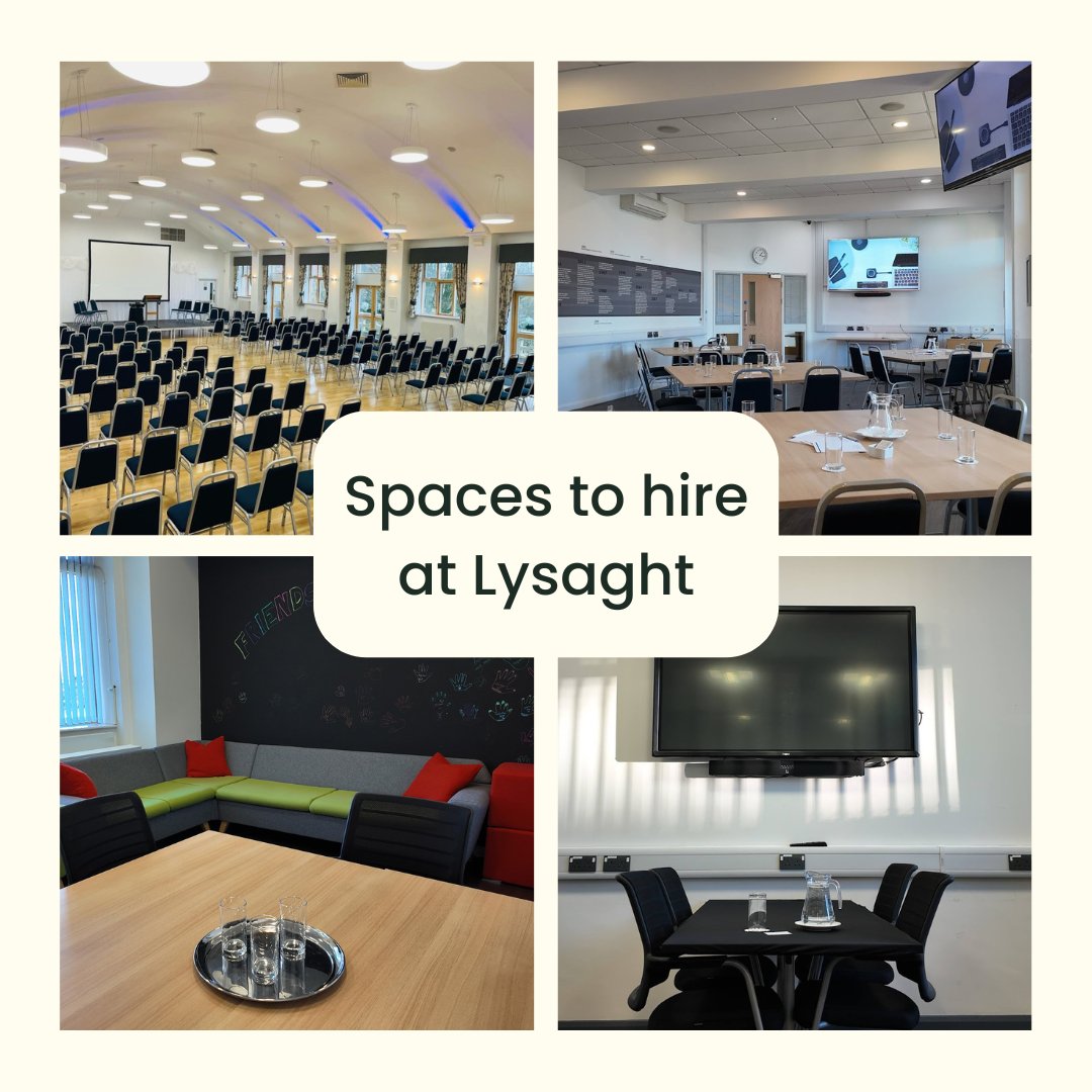 Book Lysaght for your business!

Whether you're looking for an informal space to gather your team or somewhere to hold your next conference, we have a variety of rooms and hiring options to suit you. Find out more here: bit.ly/lysaght-hire