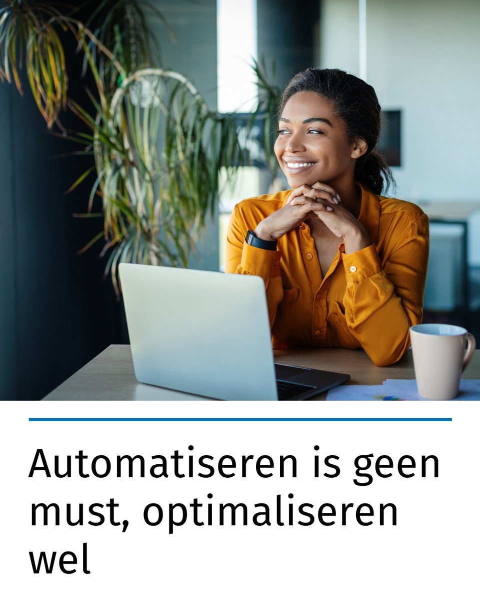 Automatisering lijkt tegenwoordig wel een toverwoord. 
We moedigen zelf iedereen aan om te automatiseren. Belangrijk is dan wel om eerst je processen te optimaliseren.

Hoe je dat doet, lees je in onze blog. Check de link in onze bio!