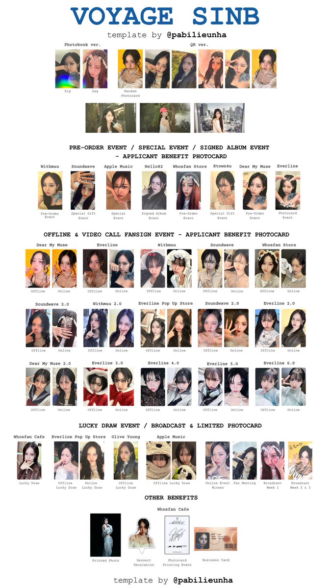 VIVIZ The 5th Mini Album 'Voyage' 🐰 EUNHA 🐱 SINB 🐹 UMJI Album