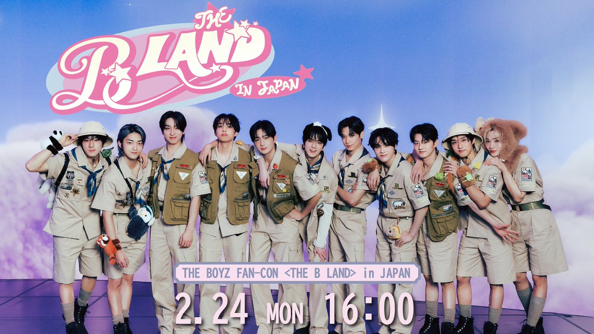 THE BOYZ ファンコン THE B LAND うちわ THE BOYZ JAPAN OFFICIAL WEBSITE