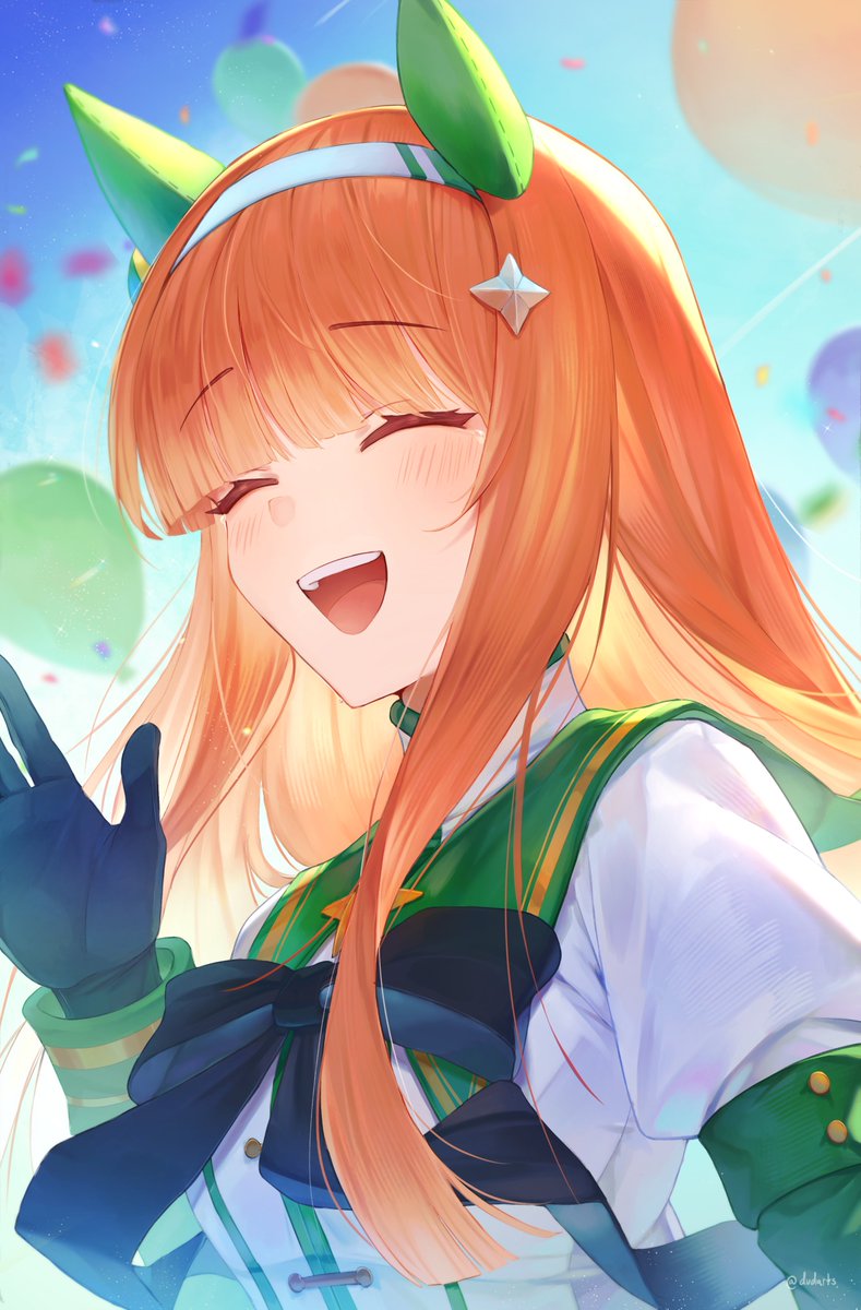 ウマ娘「ただいま#ウマ娘 #サイレンススズカ 」|dvdartsのイラスト