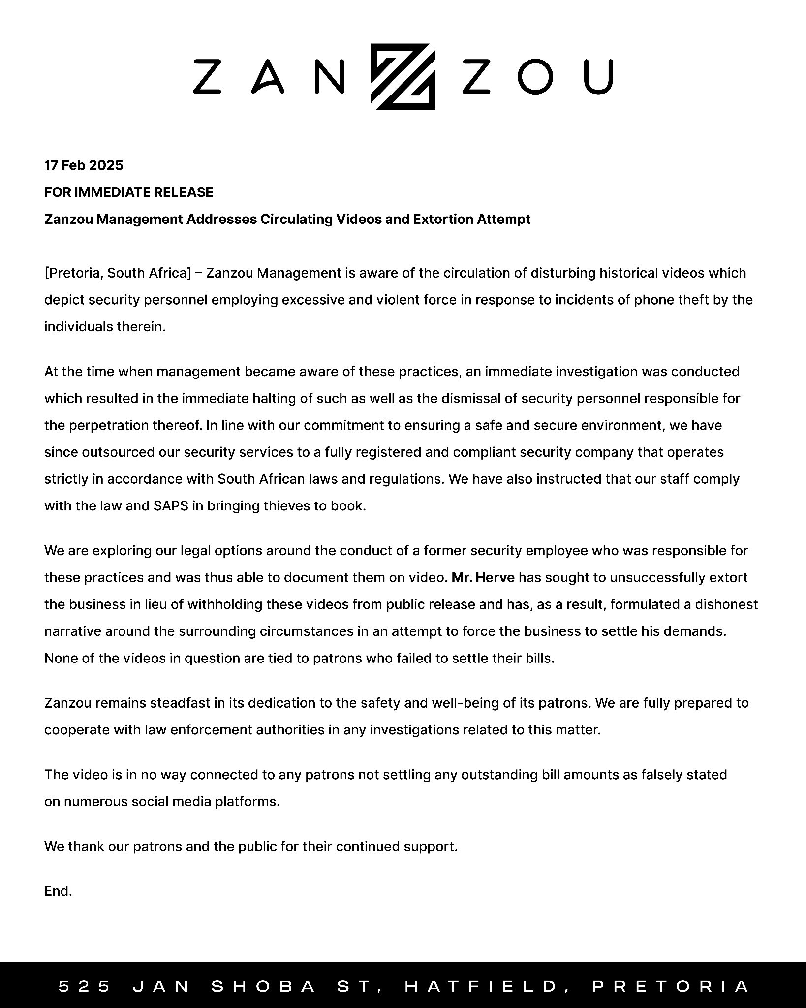 Zanzou,Stephane Cohen