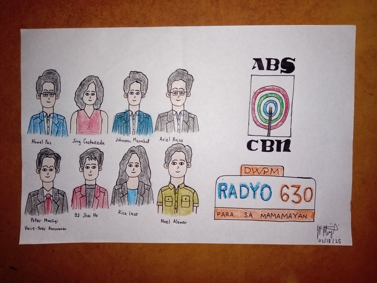 merjudio_percy's tweet image. My Creative, Colorful and Friendly Cartoon Crayon Drawings to the Kapamilya Anchors from the DWPM Radyo 630 (Batch 3). ❤️💚💙

#NationalArtsMonth
#ForeverKapamilya 
@ABSCBN @bayanmo @Crayola @Radyo630 @TVPatrol @JINGCASTANEDA @_ricalazo @petermusngi @arielrojasPH @NoelAlamar87
