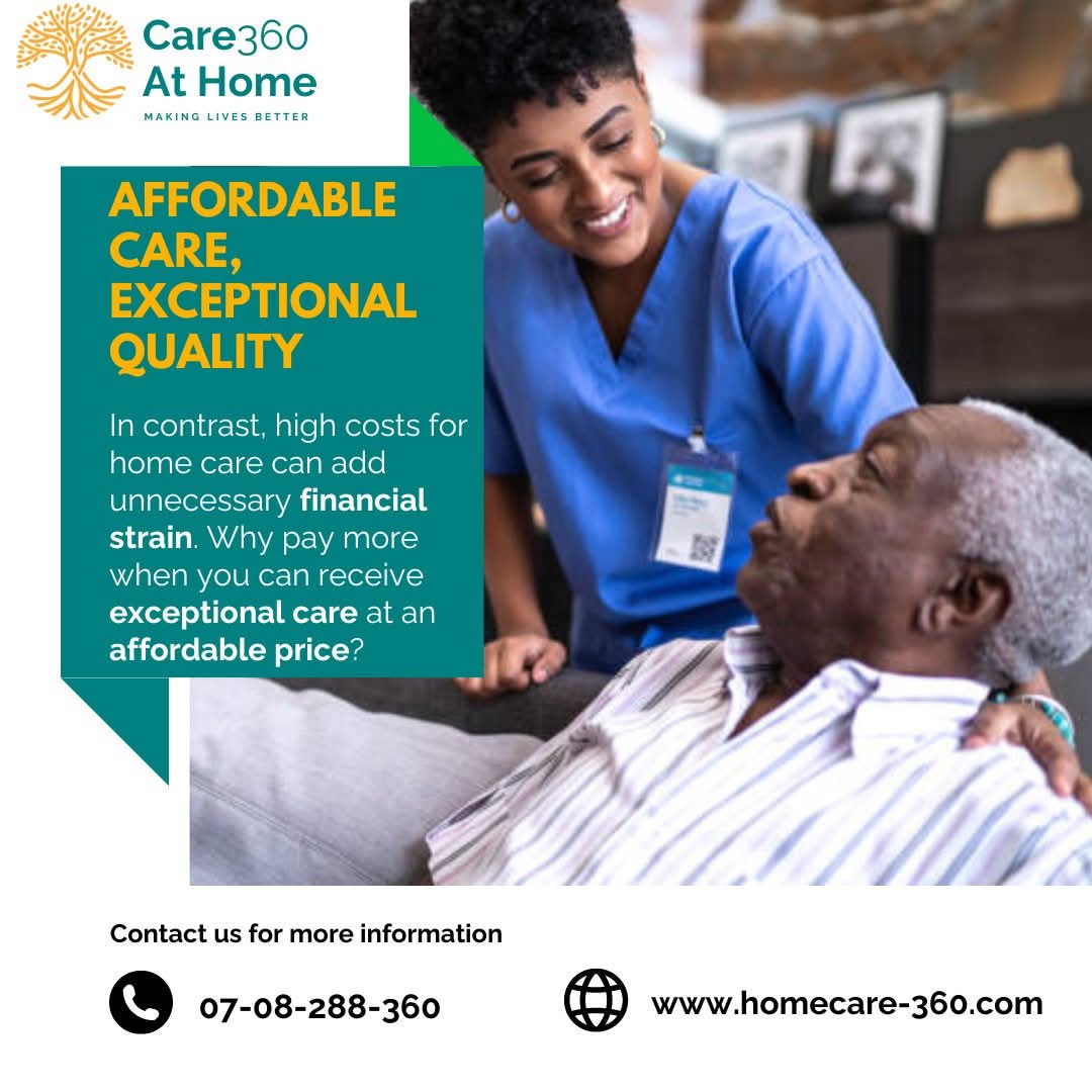 Care360ATHOME's tweet photo. 💰 𝘼𝙛𝙛𝙤𝙧𝙙𝙖𝙗𝙡𝙚, 𝘾𝙤𝙢𝙥𝙖𝙨𝙨𝙞𝙤𝙣𝙖𝙩𝙚 𝘾𝙖𝙧𝙚 𝙖𝙩 𝙃𝙤𝙢𝙚
Personalized support at budget-friendly rates!

📞 0708288360 | 🌐 https://t.co/BqSMLSDWud
#AffordableCare #HomeCare #Care360atHome #7thAnniversary https://t.co/qYrKJASWBi