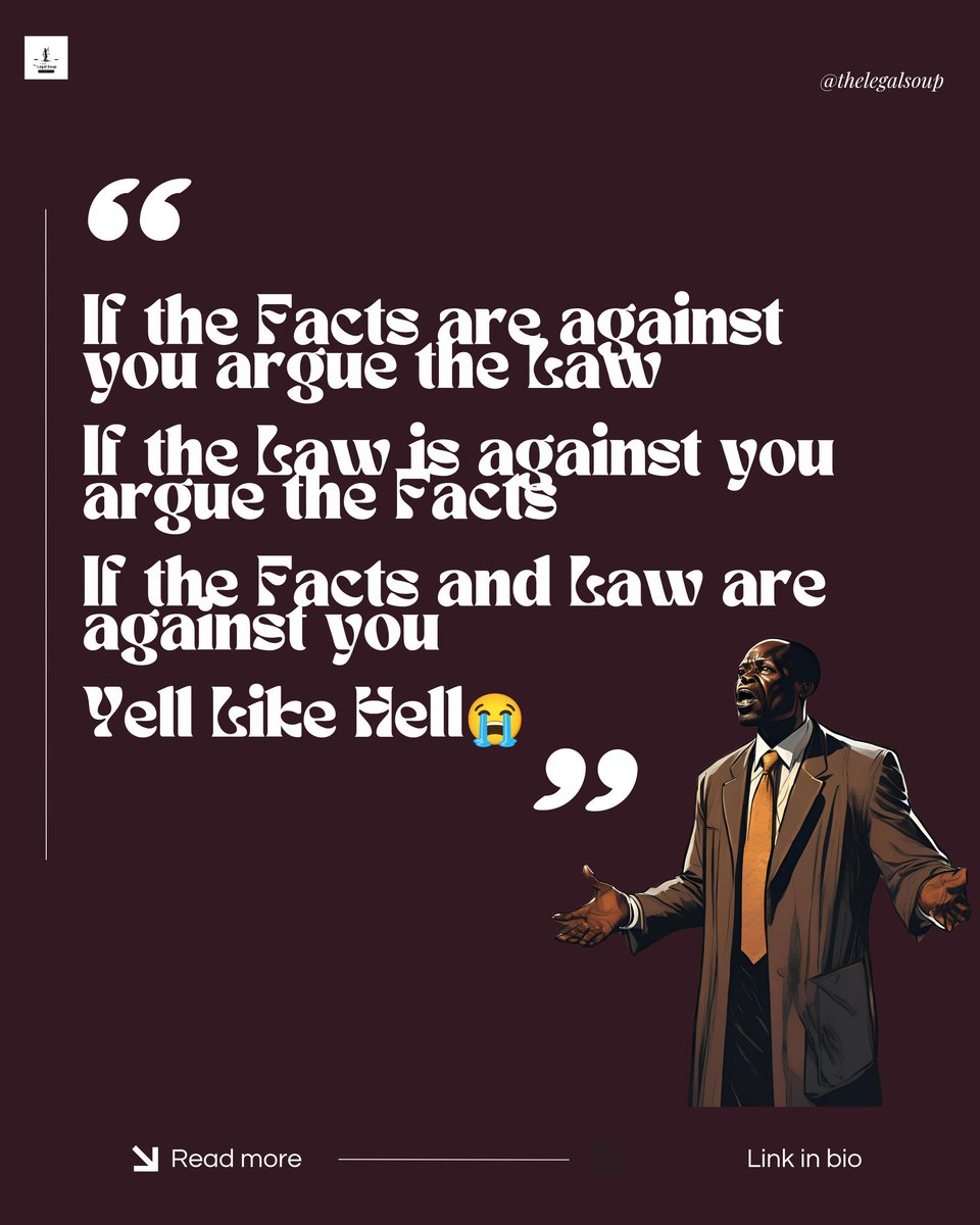 the_legalsoup's tweet photo. When both fail… well, you know what to do! 😂⚖️
#lawyers #law #lawfirm #lawschool #kenyanlaw #kenyalaw #lawyersofinstagram #lawyerlife #lawstudents #legaleducation #legalprofession #legaltech #lawstudents #lawstudent #LawLife #Laws #legal #lawyerproblems #lawmemes #LawNews https://t.co/7AJ8ZefBpg