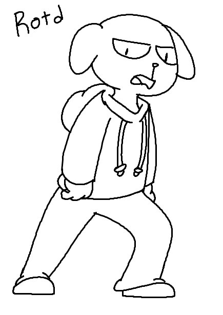 MackyPie1's tweet photo. Why I never shared this?
This is Rotd, the only character based one of the Eddsworld characters.
Also known as "4th rwhite member"... despite he's not canon on the original project. https://t.co/j4ydV5RQT8