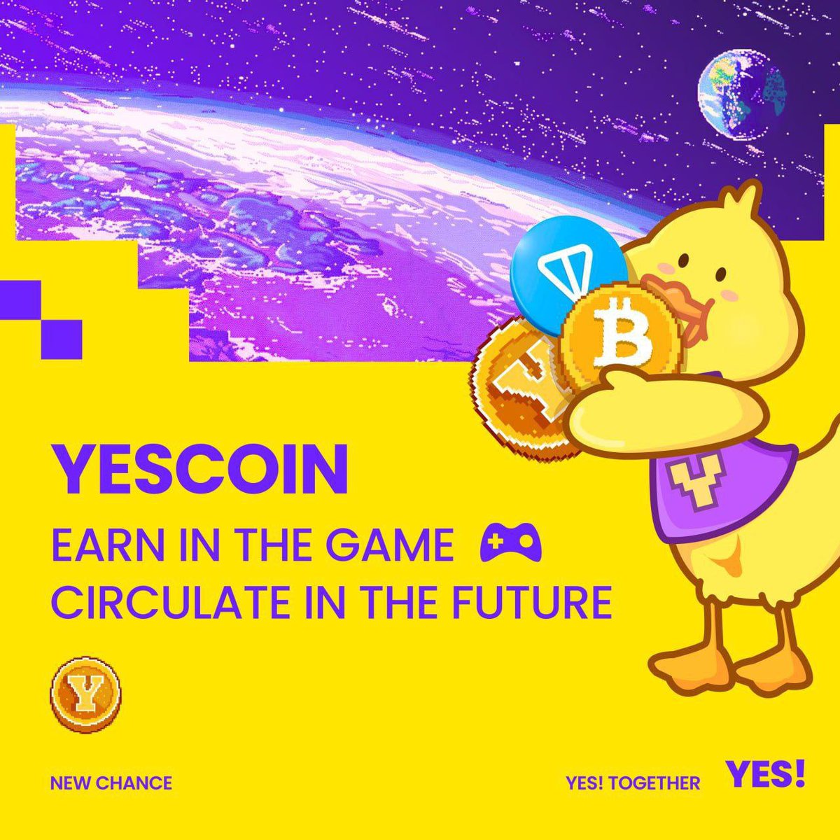 🎁 Airdrop: Yescoin

🔥 Register: t.me/theYescoin_bot…

🔥 Join Guild: t.me/theYescoin_bot…

🔔 Stay tuned for more updates!

Join our community : thenekomancy.com 🎮

#Airdrop #YesCoin #CryptoTutorial #Web3Game #Web3Gaming #BlockchainGaming #PlayToEarn #CryptoGame