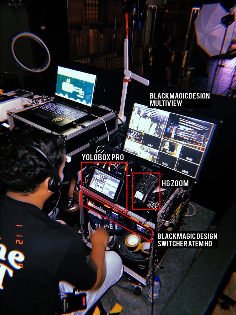 YoloLivTech's tweet photo. πΉ Video producer @HafizMohtar transformed school event streaming at Brainy Bunch in Malaysia using the YoloBox Pro. https://t.co/duhA8wKV7q
#yololiv #yolobox #yoloboxpro #livestream #streamsolution #broadcast #multicam #videoproduction #monitor #behindthescenes https://t.co/DDGF9SA6TF