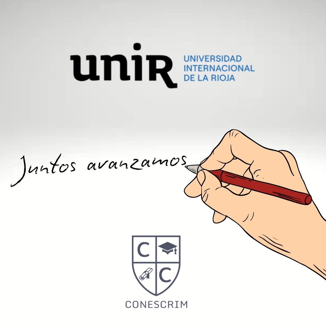 📢Convenio entre CONESCRIM-UNIR:
¡40% de descuento en tu matrícula en el Grado de Criminología y otras titulaciones!
📚¡esta es tu oportunidad de oro! Infórmate aquí: 🔗 conescrim.es/conescrim/acue…
 ¡Comparte con todos!
#Criminología #Universidad #UNIR #DescuentoExclusivo