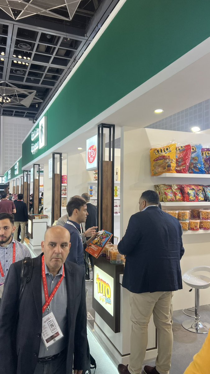 #Gulfood2025 منّ مشاركتنا في معرض الأغذية العالمي في #دب #Dubai 
فخر الصناعة السعودية 
#تي_تو
#صنع_في_السعودية