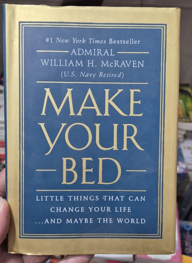 maverickpreneur's tweet photo. 5 powerful lessons from Navy SEAL training that can change your life. Make Your Bed by Admiral William H. McRaven: https://t.co/rVwY0QBWQ0