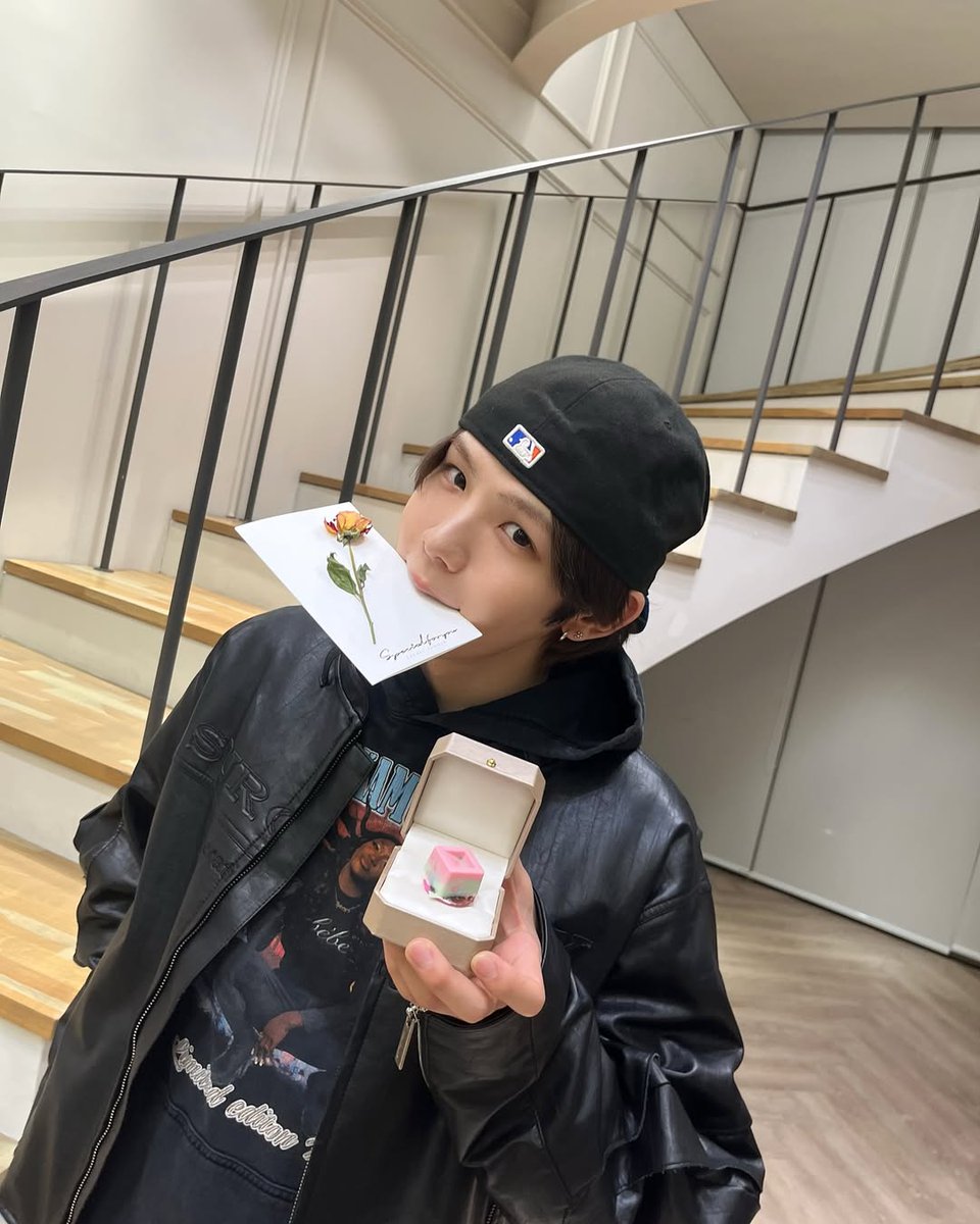 Suohtaro's tweet photo. Valentine’s gift for BRIIZE 💍❤️ https://t.co/WBIaColQEJ