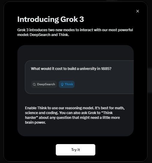 anandh_ks_'s tweet photo. Grok-3 being Rolled out today to Premium Plus Users and expected to rolled out to Premium Users over the next days. #Grok3 #grok3release https://t.co/rMz5Poa5So