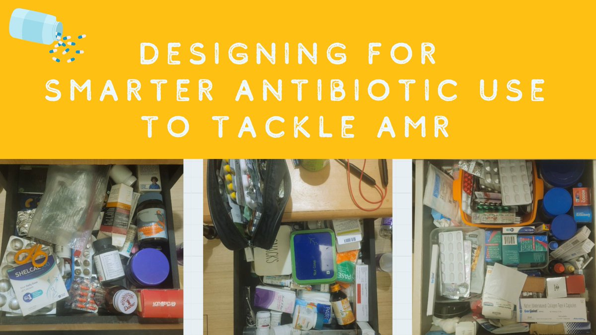 Can #design help tackle #AMR? 🎨💊 Arohi Dhore, a young designer, explores how visual storytelling &amp; service design can drive smarter #AntibioticUse by aligning interventions with common practices. 

Read more🔗 sasuperbugs.org/designing-for-… 

#DesignForChange #SaveAntibiotics