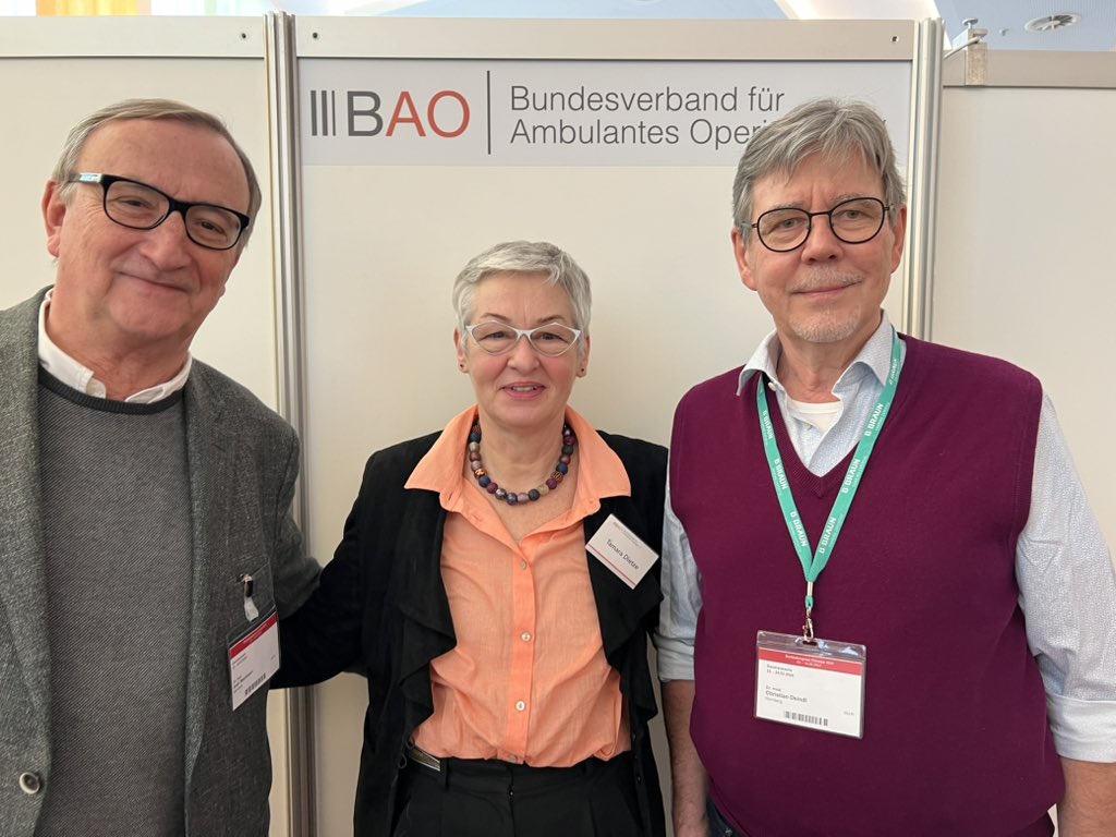 #BAO-Forderungskatalog an die Gesundheitspolitik: 
Nationaler Aktionsplan „Ambulantes Operieren und ambulante Patientenversorgung“ zielt auf mehr ambulant, weniger stationär 👏