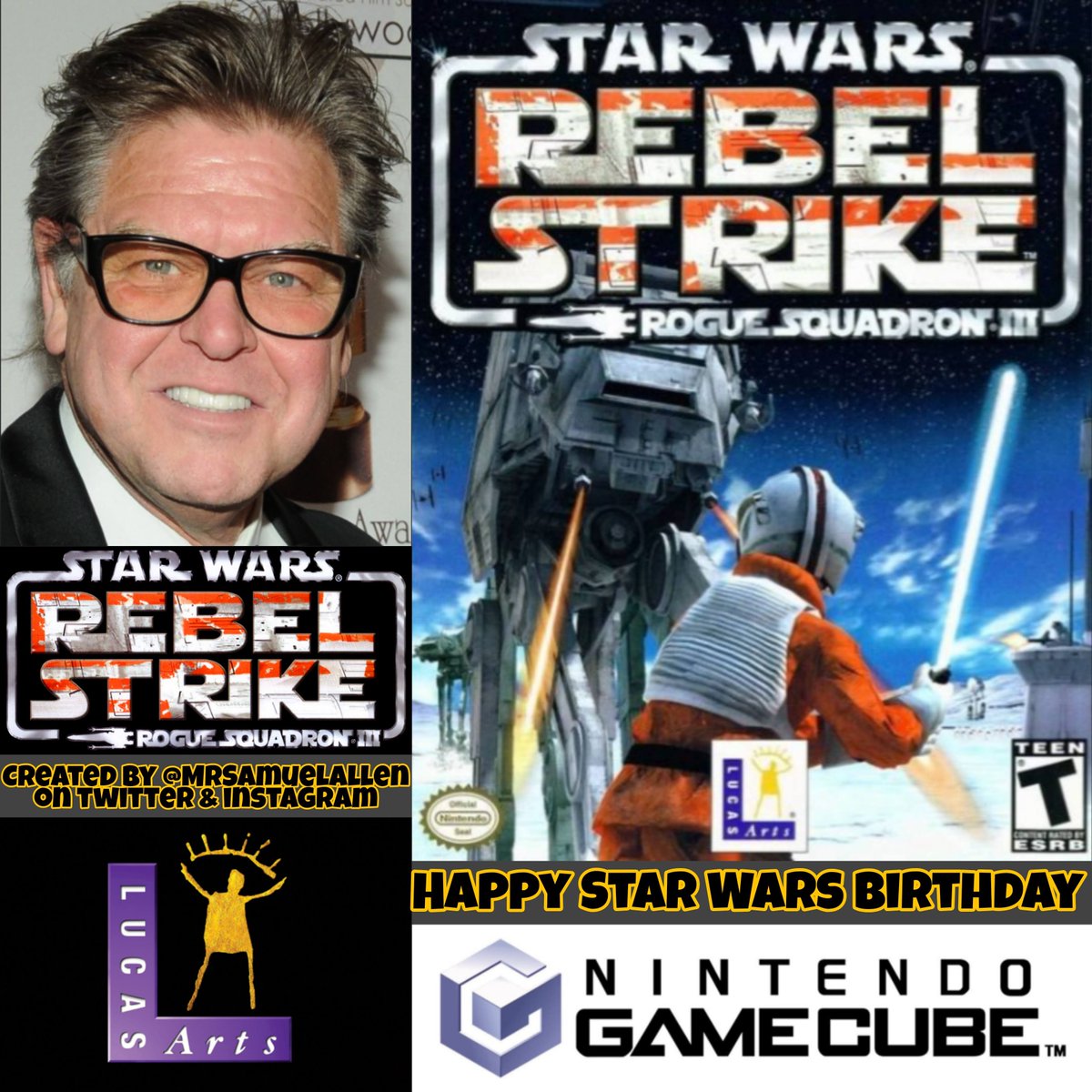 Samuel Allen (@mrsamuelallen) on Twitter photo Happy Birthday to <a href="/PFraleyteaches/">Pat Fraley</a>, he voiced Owen Lars in #StarWarsRogueSquadronIIIRebelStrike. Follow him also on Facebook facebook.com/patrick.h.fral…. May he have a good one. Happy Birthday to <a href="/PFraleyteaches/">Pat Fraley</a>, he voiced Owen Lars in #StarWarsRogueSquadronIIIRebelStrike. Follow him also on Facebook facebook.com/patrick.h.fral…. May he have a good one.