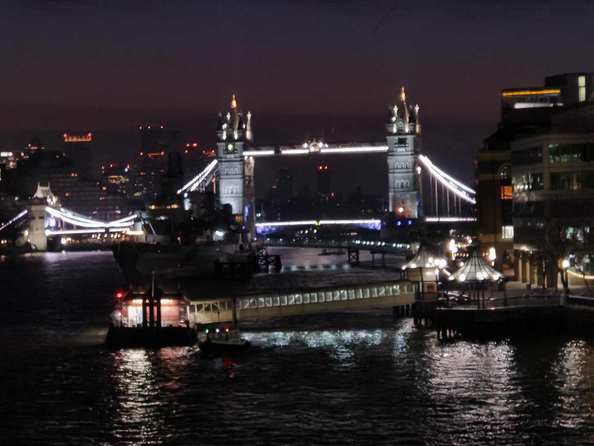 Off to Tottenham today. Looking out from London Bridge