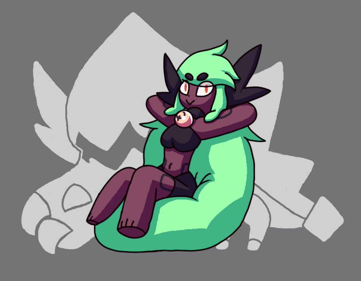 Kevinnator64's tweet image. Just chilling in her big hair.
Rolo is a character of @Cardbordtoaster