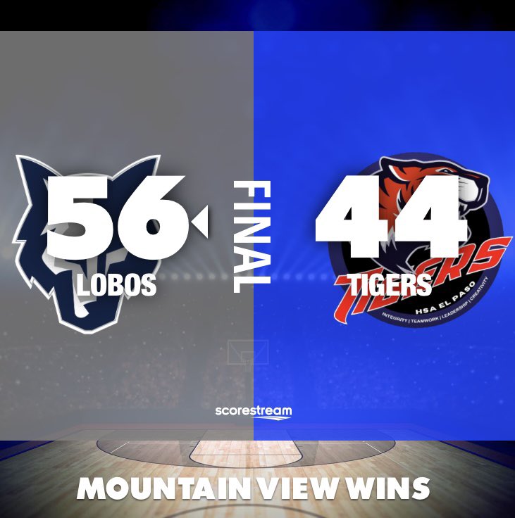 MTZ Media (@mtz_media915) on Twitter photo FINAL in 4A D2 Region 1 Boys 🏀 Bi District Round 🏆
<a href="/MtViewBoysHoops/">Mountain View Boys Basketball</a> 5️⃣6️⃣
🆚
Harmony Science 4️⃣4️⃣
The Lobos are Bi District Champions & advance to the 4A D2 Region 1 Area Round!!! 🏆🐺🔵
Congratulations to the Tigers on a great season!!
#MTZMedia #TXHSBB FINAL in 4A D2 Region 1 Boys 🏀 Bi District Round 🏆
<a href="/MtViewBoysHoops/">Mountain View Boys Basketball</a> 5️⃣6️⃣
🆚
Harmony Science 4️⃣4️⃣
The Lobos are Bi District Champions & advance to the 4A D2 Region 1 Area Round!!! 🏆🐺🔵
Congratulations to the Tigers on a great season!!
#MTZMedia #TXHSBB