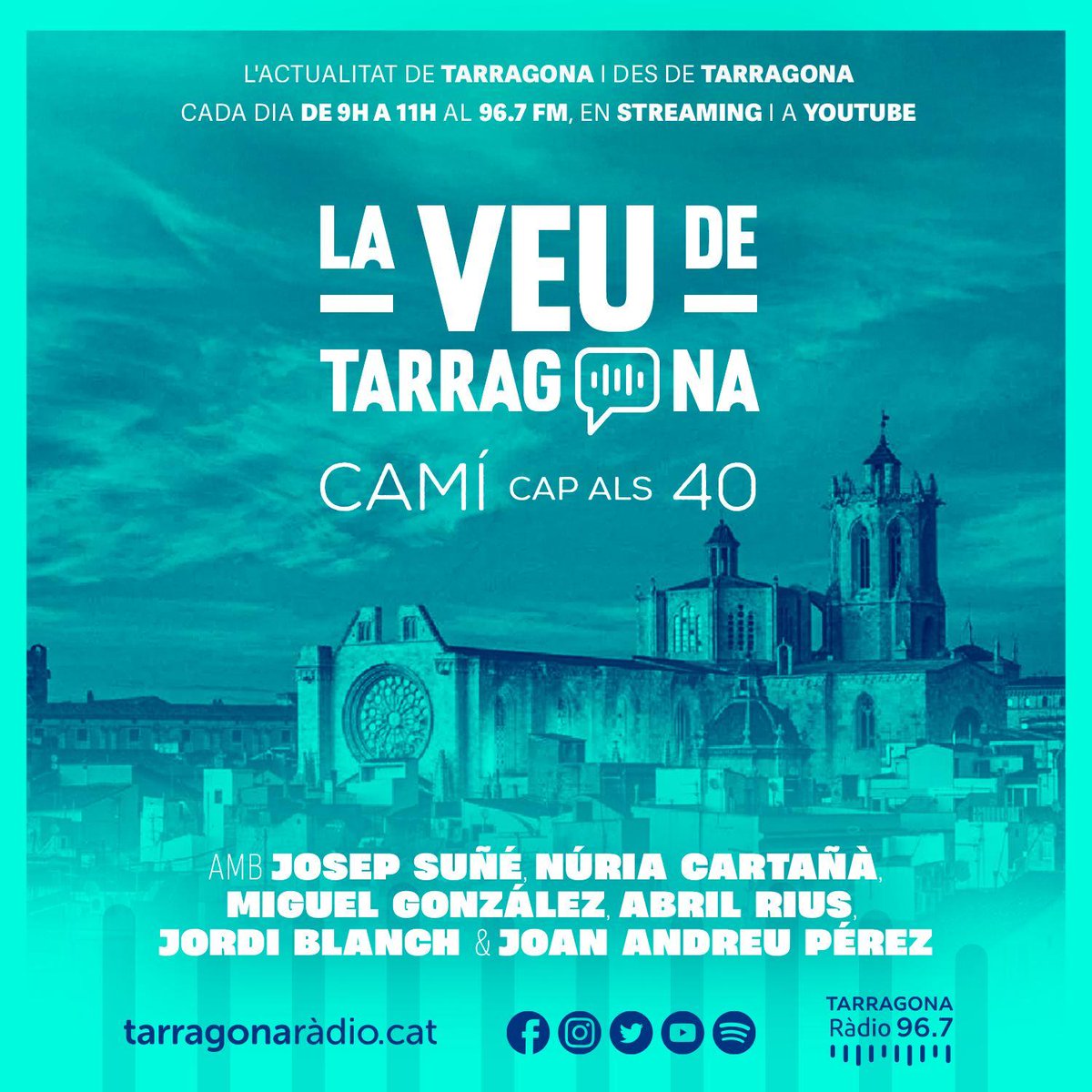 Tarragona Ràdio estrena “La Veu de Tarragona. Camí cap als 40” tarragonaradio.cat/tarragona-radi…