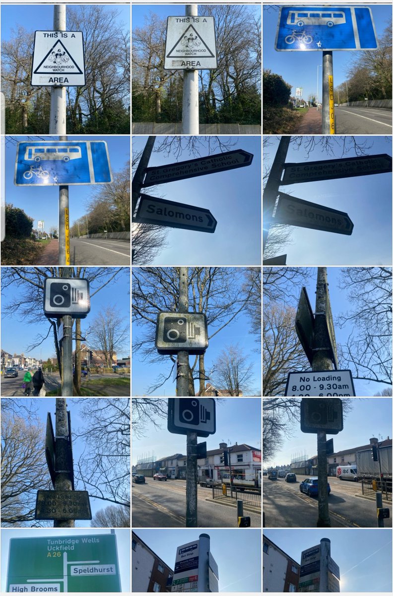 Thanks so much David from #brightercrowborough for taking time to come to Southborough to clean over 60 of our road signs !! You are amazing ❤ <a href="/KeepBritainTidy/">Keep Britain Tidy</a> #litterheroesambassador #lovewhereyourlive #volunteer