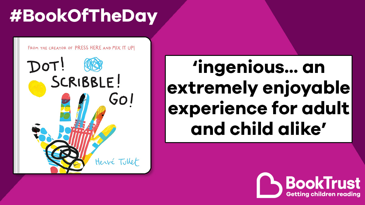 BookTrust (@booktrust) on Twitter photo Our #BookOfTheDay is a delightful, interactive book that encourages creativity and imagination!
We love the brilliant #DotScribbleGo from Hervé Tullet:
booktrust.org.uk/book/d/dot-scr… <a href="/AbramsChronicle/">Abrams & Chronicle Books 📚</a> Our #BookOfTheDay is a delightful, interactive book that encourages creativity and imagination!
We love the brilliant #DotScribbleGo from Hervé Tullet:
booktrust.org.uk/book/d/dot-scr… <a href="/AbramsChronicle/">Abrams & Chronicle Books 📚</a>