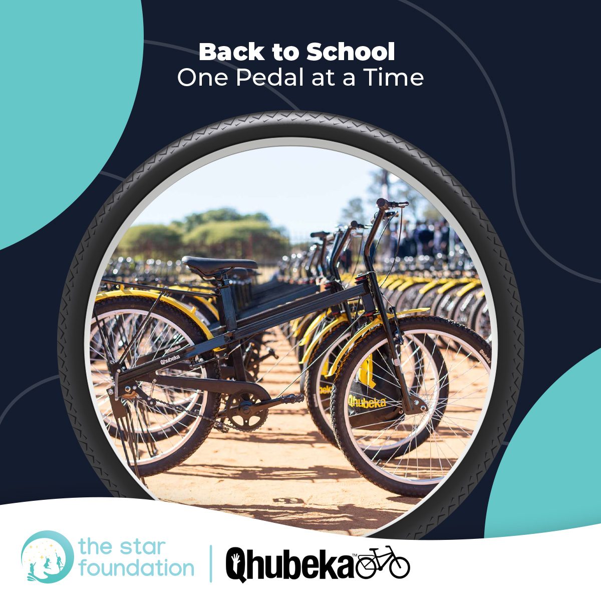 🌟Transforming lives one pedal at a time! ✨

We’re partnering with @QhubekaCharity to help Grade 9 students at Sefutswelo High unlock access to education. 
Stay tuned for the bike handover! 🚴

Learn more: bit.ly/40TekQH

#QhubekaCharity #StarFoundation #ChangingLives