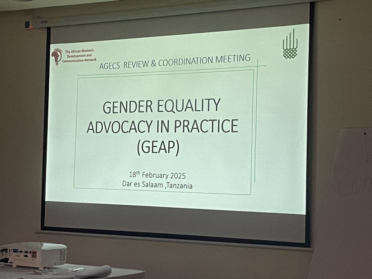 Glad and happy to attend the regional workshop in Tanzania alongside other delegates from other countries within the region. Thanks <a href="/FemnetProg/">FEMNET</a> for leading the process and <a href="/AKF_Global/">Aga Khan Foundation</a> to the technical support
#GenderEquality