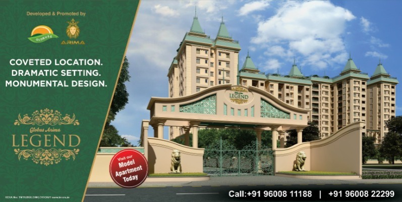 Globusarima Legend - It's a landmark

High class design, a spacious and comfortable vibe and a guest lounge area, with modern amenities

Visit our model flat today #globusarimalegend

📞 To reach us : +91 96008 11188 | +91 96008 22299

#globusarimalegend
#globuslegend