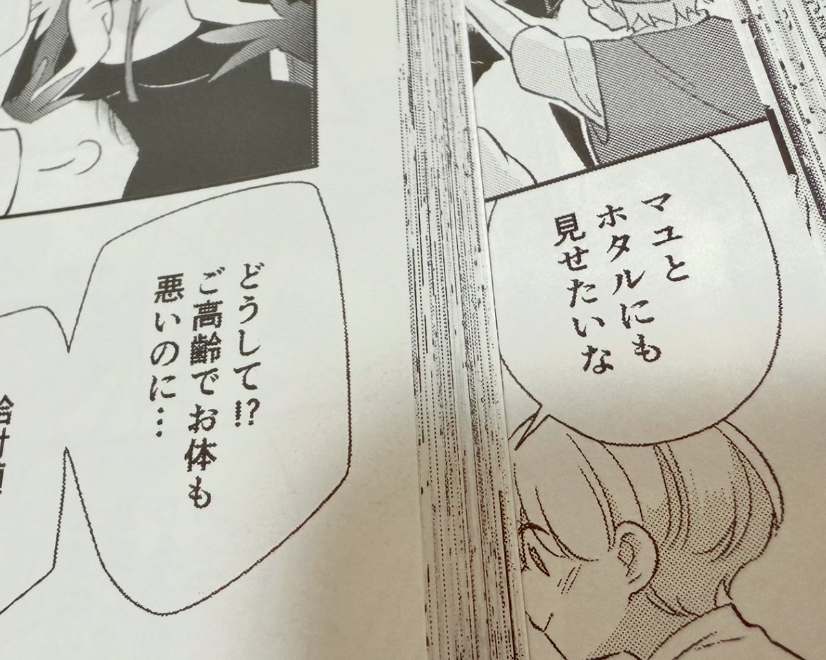 校正刷り届いた
高精細化、すごーーーーーーーく微々たる…だけど、ちょっと、いけたかもしれない!(右が4巻) 