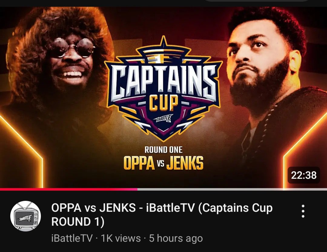 Jenksdoe's tweet photo. AYE WE AT 1K IN 5 HOURS! CLICK THE LINK BELOW TO SEE WHAT MANY ARE CALLING THE BEST BATTLE OF THE FIRST ROUND OF THE CAPTAINS CUP 🎖️🚨

AGAIN SHOUTOUT TO OPPA FOR THE FIGHT 🫡

https://t.co/nKpvFFcd4n https://t.co/jeEUpuaVdq