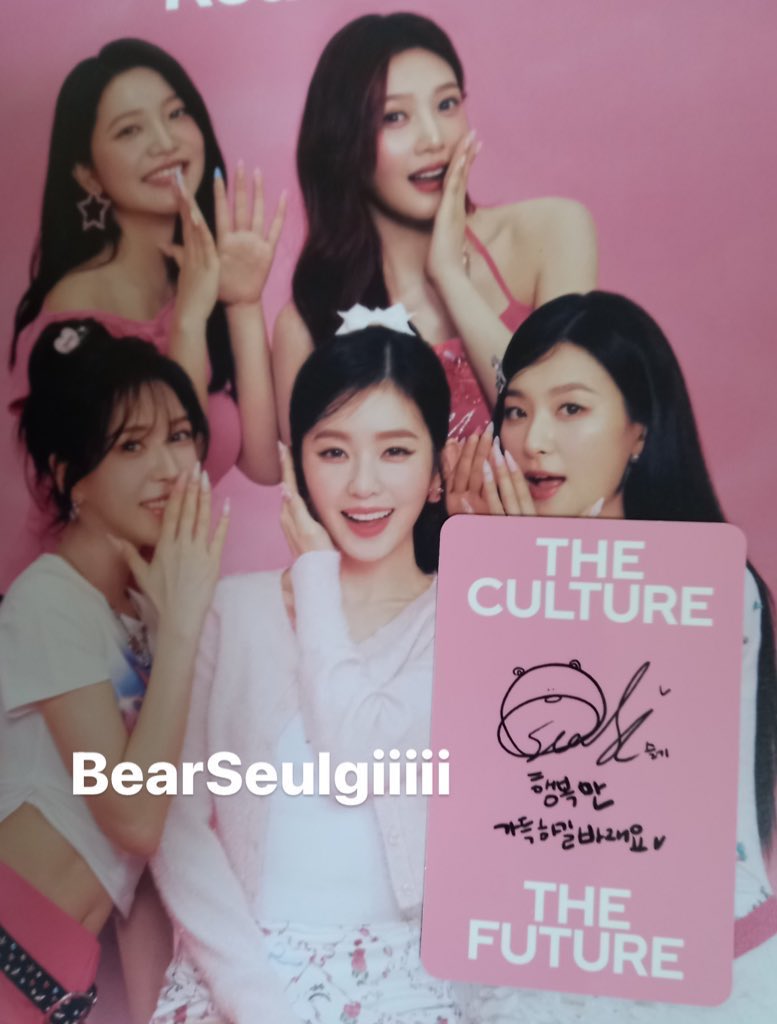 곰슬기 (@bearseulgiiiii) on Twitter photo SMTOWN - 2025 SMTOWN : THE CULTURE, THE FUTURE (THE FUTURE Ver.) 슬기 포토카드 너무 귀엽다😻💕 행복 가득 곰돌이🐻💛
<a href="/RVsmtown/">Red Velvet</a>
#SMTOWN #SM_30thAnniversary
#SMTOWN2025 #THE_CULTURE_THE_FUTURE
#SEULGI #슬기
#AccidentallyOnPurpose
#SEULGI_AccidentallyOnPurpose
#RedVelvet #레드벨벳 SMTOWN - 2025 SMTOWN : THE CULTURE, THE FUTURE (THE FUTURE Ver.) 슬기 포토카드 너무 귀엽다😻💕 행복 가득 곰돌이🐻💛
<a href="/RVsmtown/">Red Velvet</a>
#SMTOWN #SM_30thAnniversary
#SMTOWN2025 #THE_CULTURE_THE_FUTURE
#SEULGI #슬기
#AccidentallyOnPurpose
#SEULGI_AccidentallyOnPurpose
#RedVelvet #레드벨벳