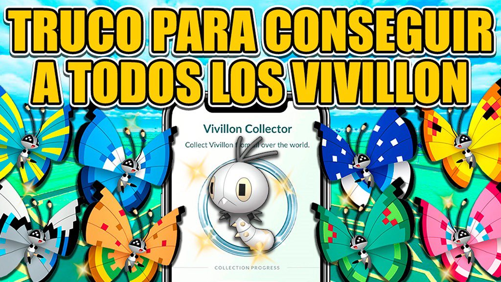 keibron's tweet image. 🎬Nuevo Vídeo🎬
🦋 ¡TRUCO PARA CONSEGUIR a TODAS LAS FORMAS DE VIVILLON SHINY FÁCIL y RÁPIDO en Pokémon GO!
#Pokemon #PokemonGO #DualDestiny
¡Compartir a tope se agradece! ❤

▶️ Link: youtu.be/EfHtWj6qGuc