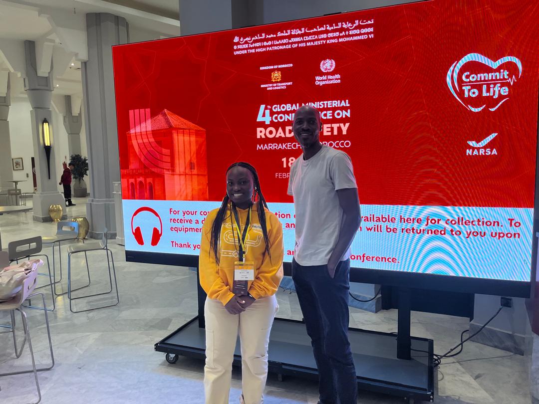 lrsinitiative's tweet image. Joining forces for safer roads! Our Executive Director Richard Young Owere is attending the #4thGlobalMinisterialConferenceonRoadSafety, in Marrakech, Morocco contributing to critical discussions that will shape the future of road safety.
#CommitToLife