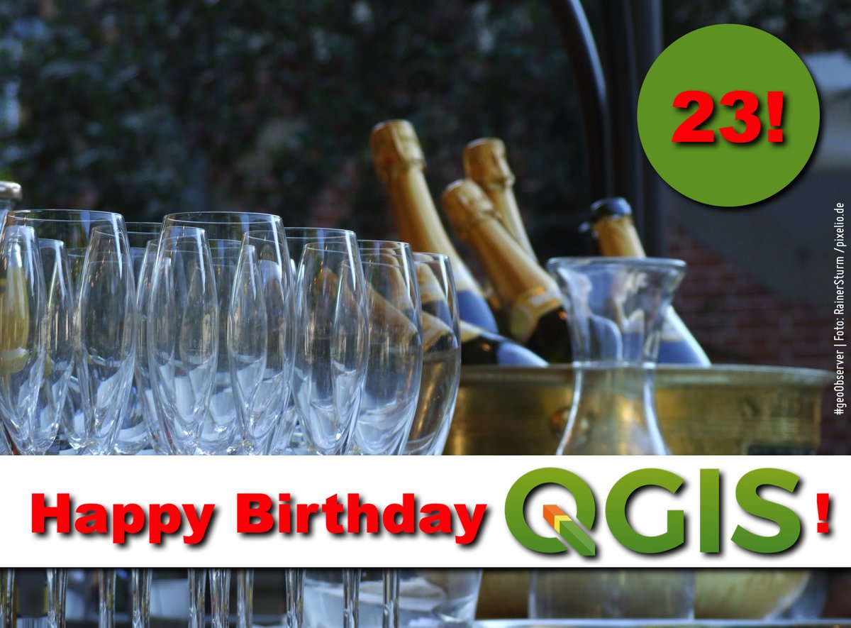 geoObserver_'s tweet image. Happy Birthday QGIS, 23! geoobserver.de/2025/02/18/hap… #qgis #switsch2qgis #gistribe #gischat #fossgis #foss4g #OSGeo #spatial #geospatial #opensource #mapping #gis #geo #geoObserver pls RT @QGIS @QGISMaps