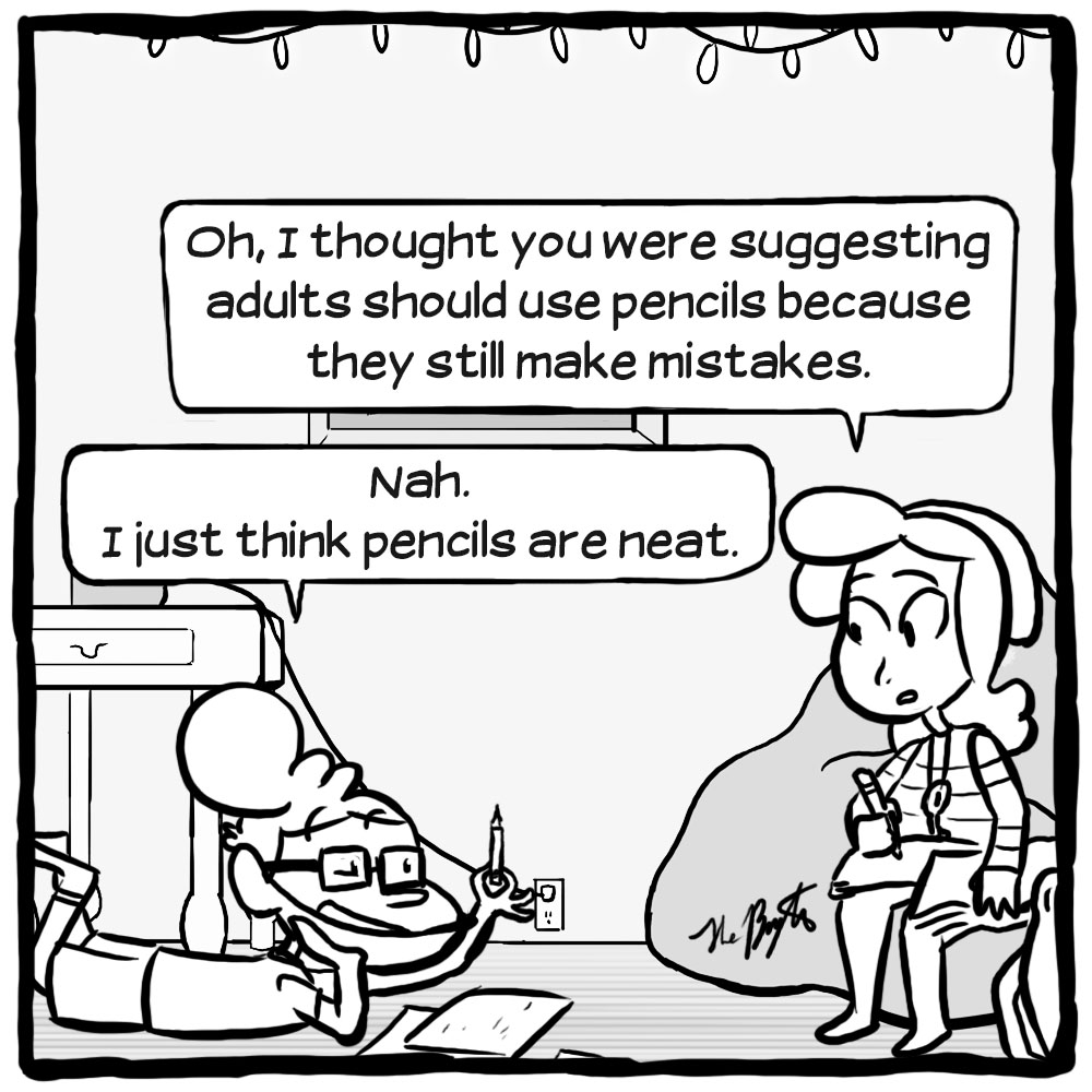 TheBarrytes's tweet image. #Obits: Pencils