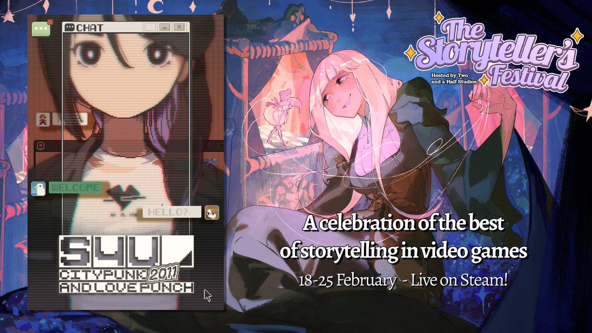 Hello🙋S4U is participating in #TheStorytellersFestival!  Create your own memories in Caster Yard through countless small and big decisions made with each keystroke⌨️! Don't miss out on this event if you r interested in adventure and fantasy games!