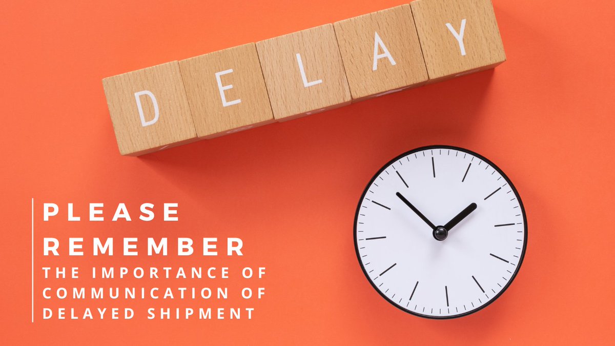 We would like to remind our members of their contractual obligation to set realistic shipment dates and to communicate to the buyer any changes to the delivery that are likely to impact the contractual shipment period. Read more: loom.ly/Ptop4aQ