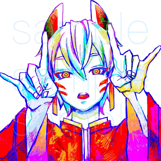 【work】アイコンのイラストを描かせていただきました!個人依頼でアイコンイラストも承っていますので気軽にお声かけください※依頼主さま以外の保存、利用は御遠慮ください 