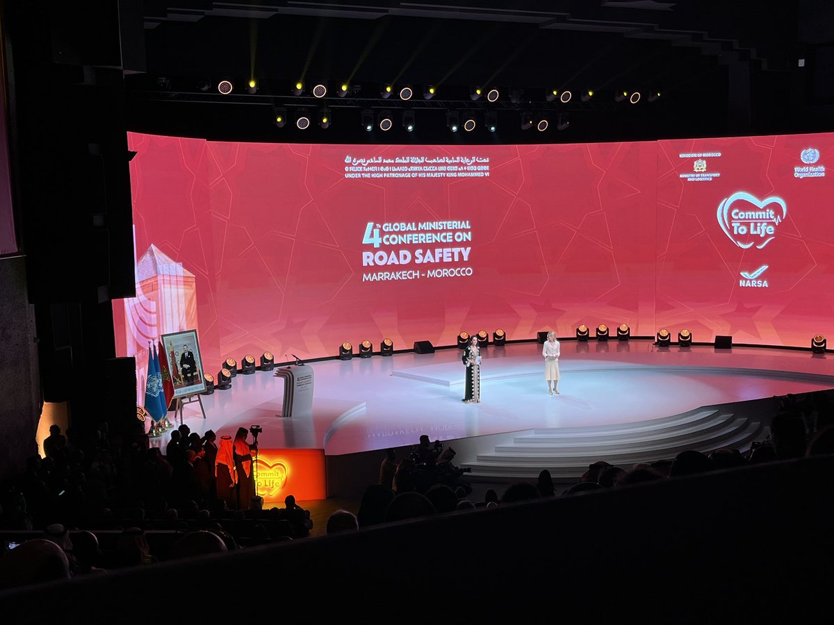 Road Safety Alliance (@roadsafetyngos) on Twitter photo Kick-off of the 4th Global Ministerial Conference. During the opening ceremony <a href="/DrTedros/">Tedros Adhanom Ghebreyesus</a> made it clear that "change is possible. 10 countries have already reduced road traffic fatalities by at least 50%. 35 countries more than 30%." #CommitToLife Kick-off of the 4th Global Ministerial Conference. During the opening ceremony <a href="/DrTedros/">Tedros Adhanom Ghebreyesus</a> made it clear that "change is possible. 10 countries have already reduced road traffic fatalities by at least 50%. 35 countries more than 30%." #CommitToLife