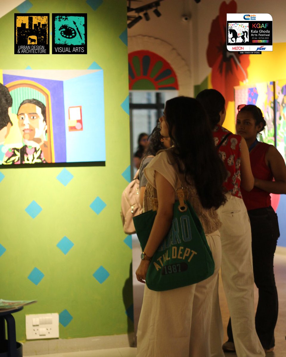 kgafest's tweet image. A Walk Through Art: Gallery XXL 

Sarah Malik guided us through the stunning new space of Gallery XXL, sharing the vision and creativity behind its transformation. 

#KalaGhodaArtsFestival #KGAFXXV #kgaf #kgaf25