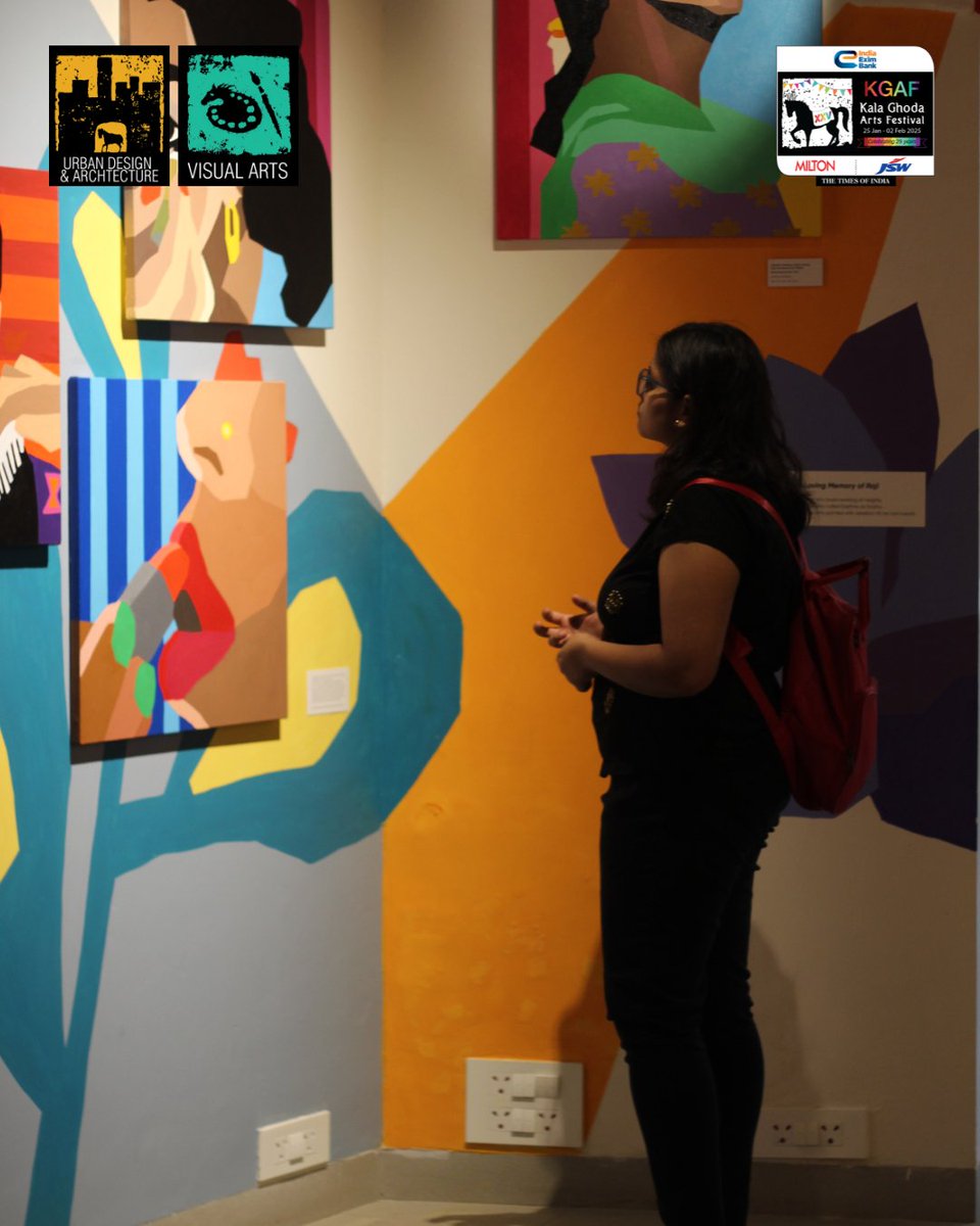 kgafest's tweet image. A Walk Through Art: Gallery XXL 

Sarah Malik guided us through the stunning new space of Gallery XXL, sharing the vision and creativity behind its transformation. 

#KalaGhodaArtsFestival #KGAFXXV #kgaf #kgaf25