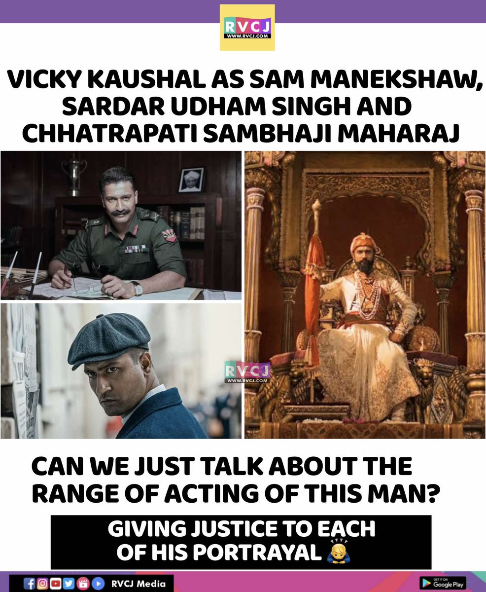 rvcjmovies's tweet image. He&apos;s a complete actor 🔥

#vickykaushal #chhaava #sambahadur #sardarudham @vickykaushal09