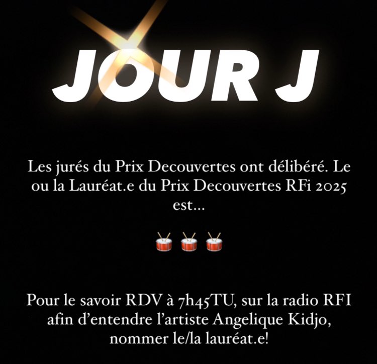 Prix Découvertes – RFI (@prixdecouvertes) on Twitter photo 