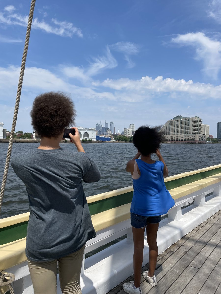 philashipguild's tweet photo. Make sure to volunteer to qualify for our training sails - the views are always so worth it.  
#tallshipgazela #gazela #philashipguild #philadelphia https://t.co/XT2l7dDI5l