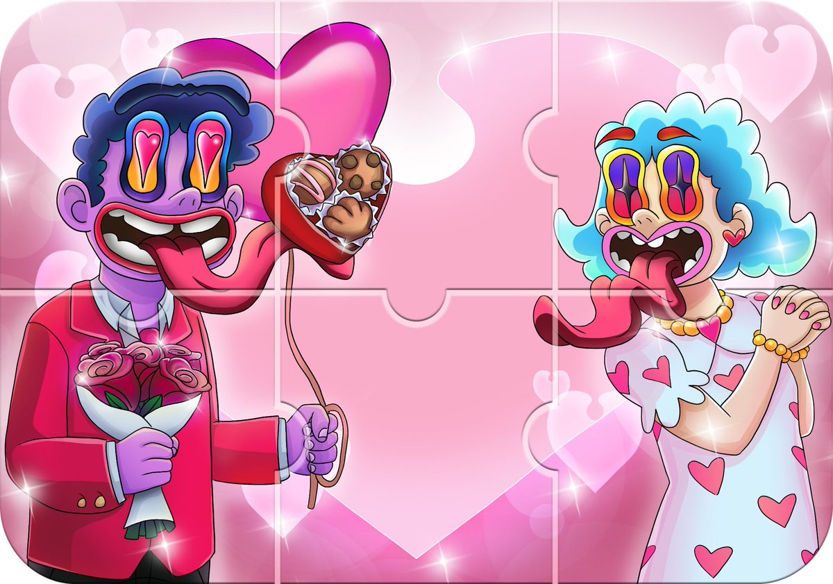 ANYO_nft's tweet image. With his heart pounding like drums, he looked into her eyes, swallowed his fear, and let the words escape.

Hungry Guy found his one true love, Hungry Babe🥰

Thank you everyone who participated the puzzle event!