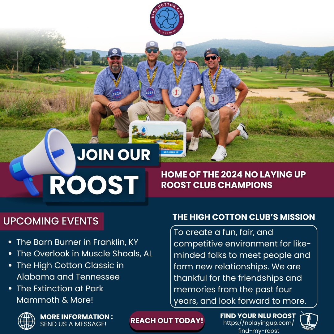 HighCottonClub's tweet photo. New here? Get beyond our social media and join us for an upcoming event! 

__

📷: @jeffkmarsh  

#NLURoost #GetInvolved https://t.co/54vKXiS5rH